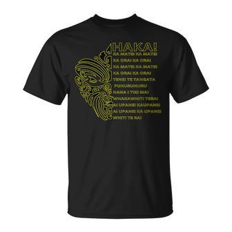 Maori Haka Aotearoa Kia Ora Nouvelle-Zélande Rugby Tatouages T-Shirt - Cadeauxyz