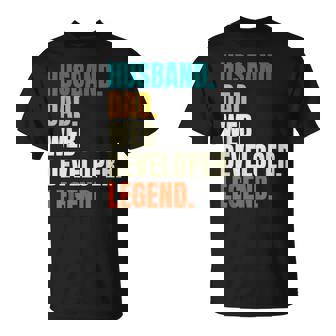 Mari Papa Développeur Web Rétro T-Shirt - Cadeauxyz