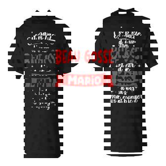 Mario Idée Cadeau Humour Anniversaire Beau Gosse T-Shirt - Cadeauxyz