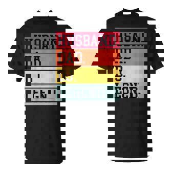 Marito Papà Dj Leggenda Divertente Dj Disc Music Lover Maglietta - Novitaregali