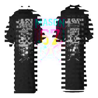 Mason 67 Ice Cream Drip Baseball Ice Cream Drip T-Shirt | Mazezy