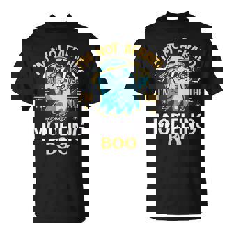 Matching Halloween Costume I'm The Modeling Boo T-Shirt | Mazezy