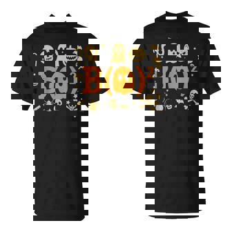 Math Teacher Ghost Cute Spooky Teacher Halloween T-Shirt - Thegiftio