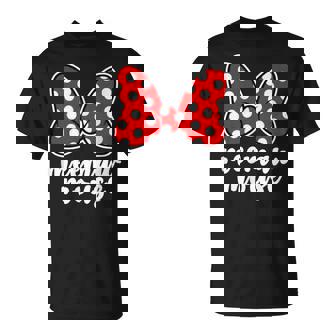 Meemaw Mouse Family Vacation Bow T-Shirt - Thegiftio