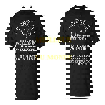 Meilleur Patissier Du Monde Humour Patisserie Homme Drole T-Shirt - Cadeauxyz