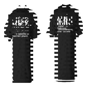 Mémère Fete Des Meres Idée Drole Grand-Mère Mémère T-Shirt - Cadeauxyz