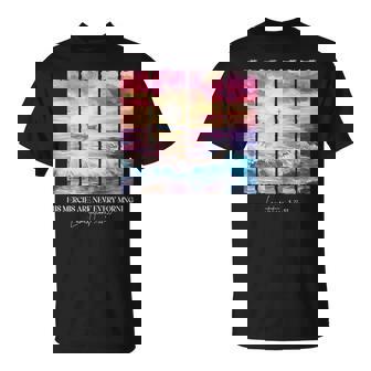 His Mercies Are New Every Morning Watercolor Brushstrokes T-Shirt - Monsterry