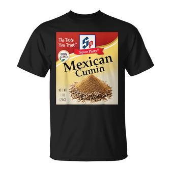 Mexican Cumin Condiment Costume Holiday Spice Group Costumes T-Shirt - Thegiftio UK