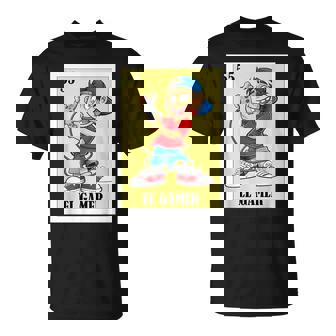 Mexican For Gamers El Gamer T-Shirt | Mazezy