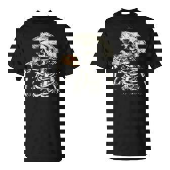 Mexican Skeleton Taco Lover T-Shirt - Monsterry