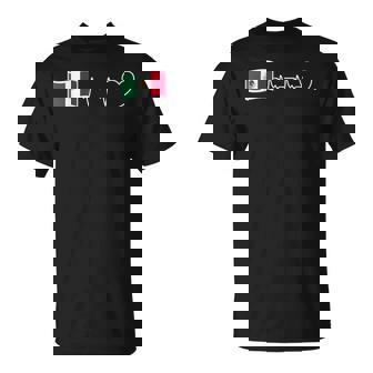 Mexique Homme Battement Cœur Humour Mexicain Idée Cadeau T-Shirt - Cadeauxyz