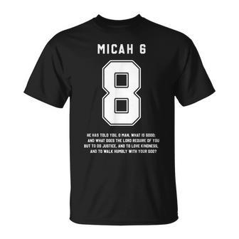 Micah 6 T-Shirt - Thegiftio UK