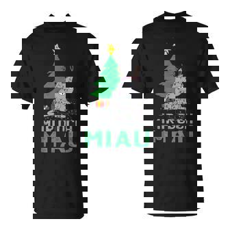 Mir Doch Miau Mir Doch Egal Cat Katze Katzenpruch T-Shirt - Seseable