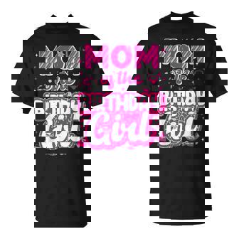 Mom And Dad Birthday Girl Family Matching Party Decorations T-Shirt - Monsterry