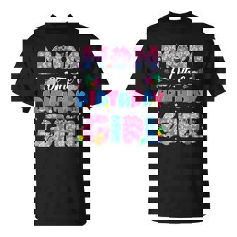 Mom And Dad Of The Birthday Girl Party Decor Family Matching T-Shirt - Monsterry