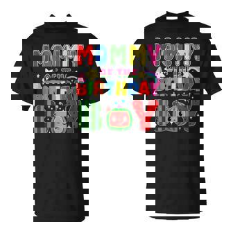 Mommy Of The Birthday Boy Melon Family Matching T-Shirt | Seseable CA