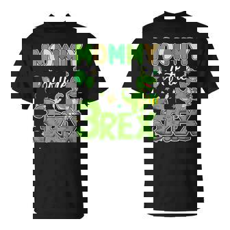 Mommy Of The Three Rex Birthday Dinosaur Family Matching T-Shirt | Seseable CA