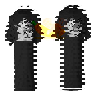 Mono Bebé Con Plátano Para Niños Camiseta unisex - Regaloses