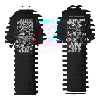 Monster Truck Aunt Monster Truck Are My Jam Truck Lovers T-Shirt | Mazezy