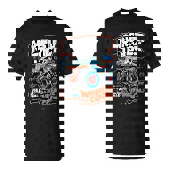 Monster Truck Dad Wheelie Cool Like Normal Dad T-Shirt | Mazezy