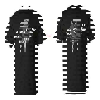 Mosfet 金属酸化物半導体 電界効果トランジスタ 長袖tシャツ Tシャツ - Kawaiitshirt