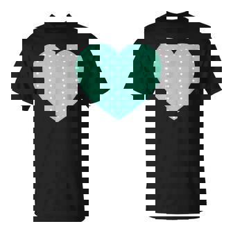 Motif À Poisert Pastel Blanc Mignon Et Minimaliste T-Shirt - Cadeauxyz