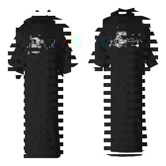 Motif Tie-Dye Amusant Pour Joueur De Handball T-Shirt - Cadeauxyz