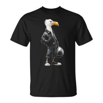 Mouette Tenant Casque Dessin Portrait Mouette T-Shirt - Cadeauxyz