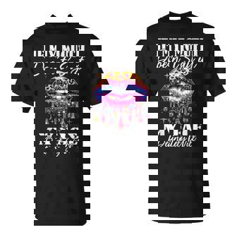 If My Mouth Doesn't Say It My Face Will Sarcastic Sayings T-Shirt - Thegiftio