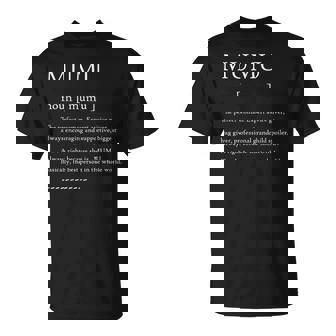 Mumu Definition おばあちゃん母の日パーティー Tシャツ - Kawaiitshirt