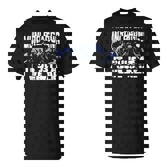 Munro Baggers Wee Walk Scottish Hill Walking Tank Top T-Shirt | Mazezy