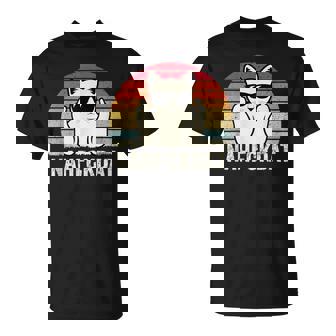 Nahfckdat Nah Fck Dat Divertido Amante De Los Gatos Bromaarcástica Camiseta unisex - Regaloses