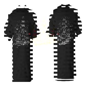 Namaste Méditation Fleur De Lotuspirituel Yoga T-Shirt - Cadeauxyz