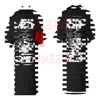 Need 4 Speed Racing 4th Birthday Party Quad 4 Wheeler ATV T-Shirt | Mazezy