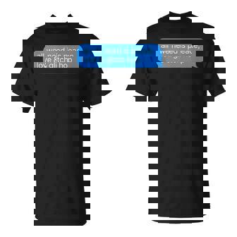 All We Need Is Peace Love & Glitch Hop Tank Top T-Shirt | Mazezy