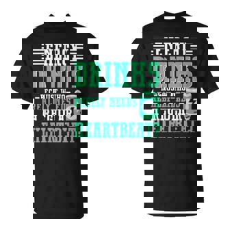 Because Who Needs A Regular Heartbeat Energy Drink T-Shirt | Mazezy