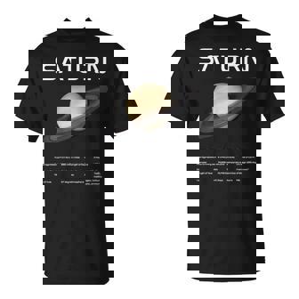 Nerdyaturn 天文学 科学 惑星 太陽系 事実 Wt Tシャツ - Kawaiitshirt