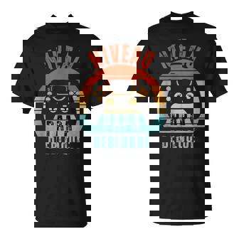 Niveau Papa Débloqué Futur Papa Retro Gaming T-Shirt - Cadeauxyz