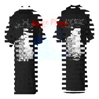 No Ice Please Cat Ice Out Anti Ice Against Women T-Shirt - Thegiftio