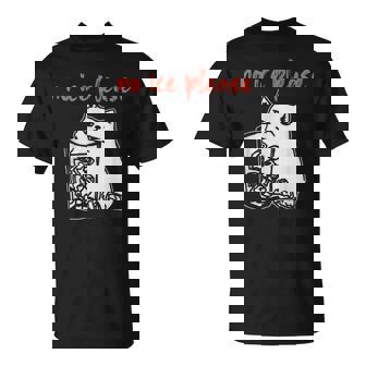 No Ice Please Cat Meme T-Shirt - Monsterry