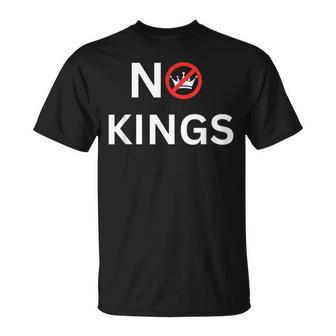 No Kings Protest No Kings Maglietta - Novitaregali