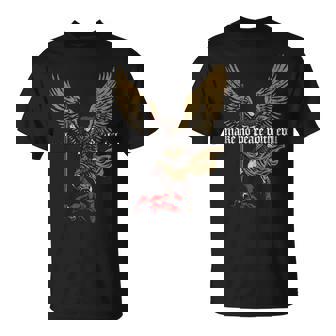 Make No Peace With Evil Archangel Michael T-Shirt | Mazezy