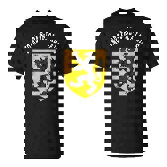 Nord-Pas-De-Calais Blason Drapeau Football T-Shirt - Cadeauxyz