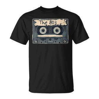 Nostalgic 80'S Retro Cassette Throwback Mix Tape 90'S T-Shirt - Monsterry