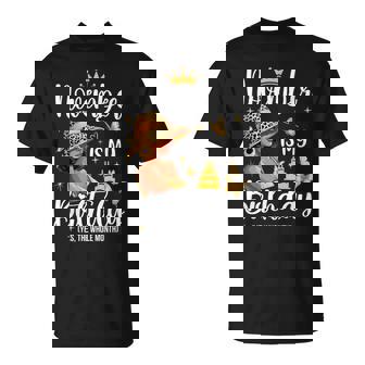 November Is My Birthday African American Woman Birthday T-Shirt | Seseable CA