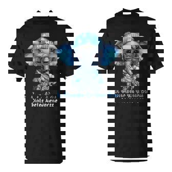 In November We Wear Blue Elephant Diabetes Awareness T-Shirt | Mazezy