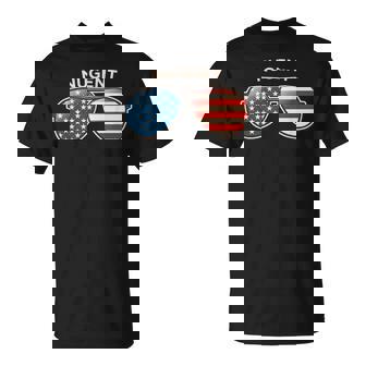 Nugent La Vintage Us Flag Sunglasses T-Shirt - Thegiftio