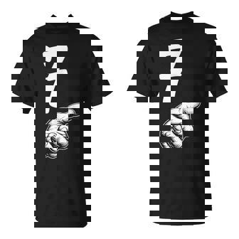 Number 7 Matching Duo 67 Meme Gen Alpha Slang Halloween T-Shirt | Mazezy