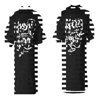 Nursing In The Name Of Jesus Christian Nurse T-Shirt - Monsterry