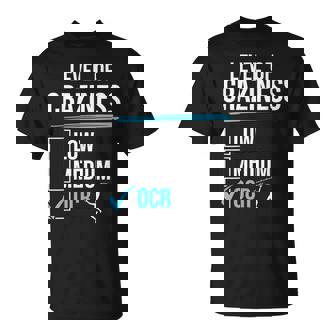 Obstáculo Corredor Ocr Carrera De Obstáculos Carrera De Barro Camiseta unisex - Regaloses